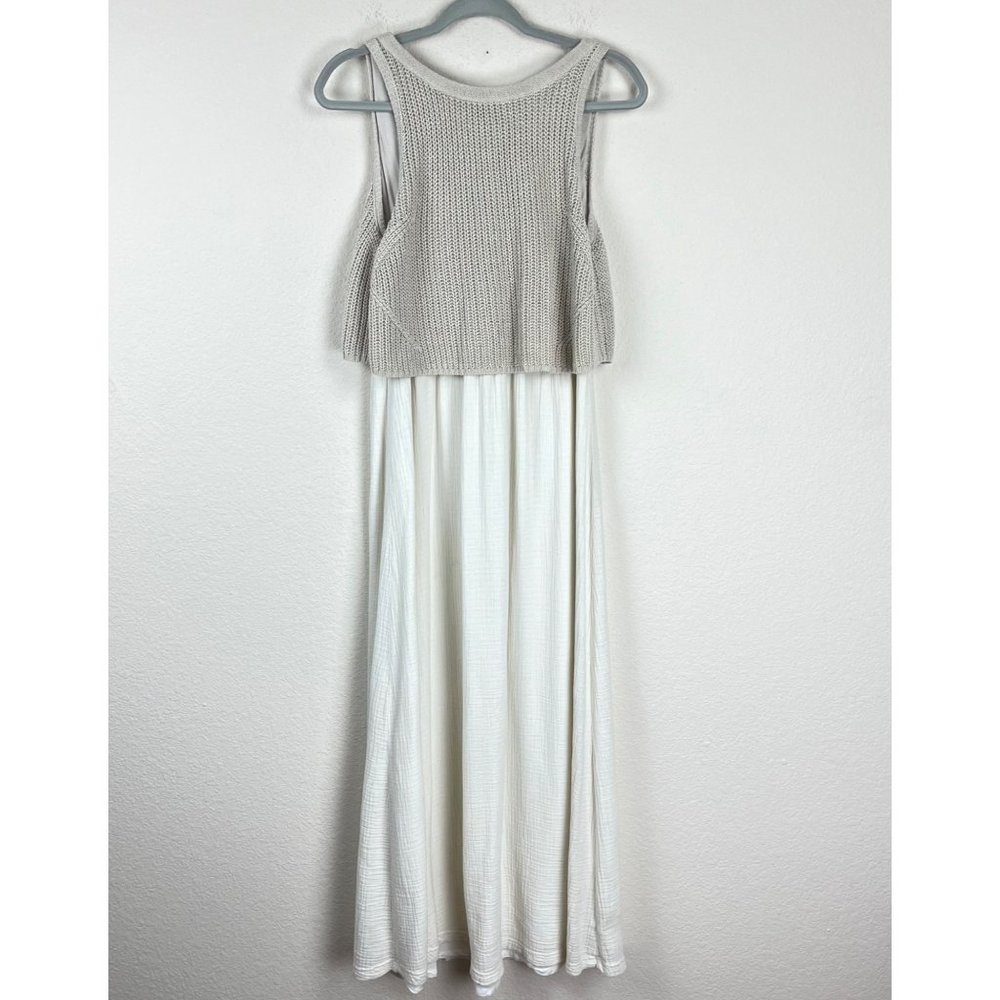 Moth Layered Sweater Maxi Dress